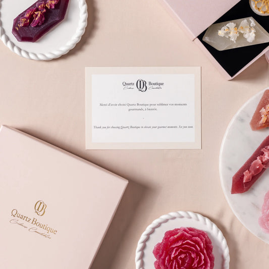 Collezione 8 cristalli commestibili da comporre