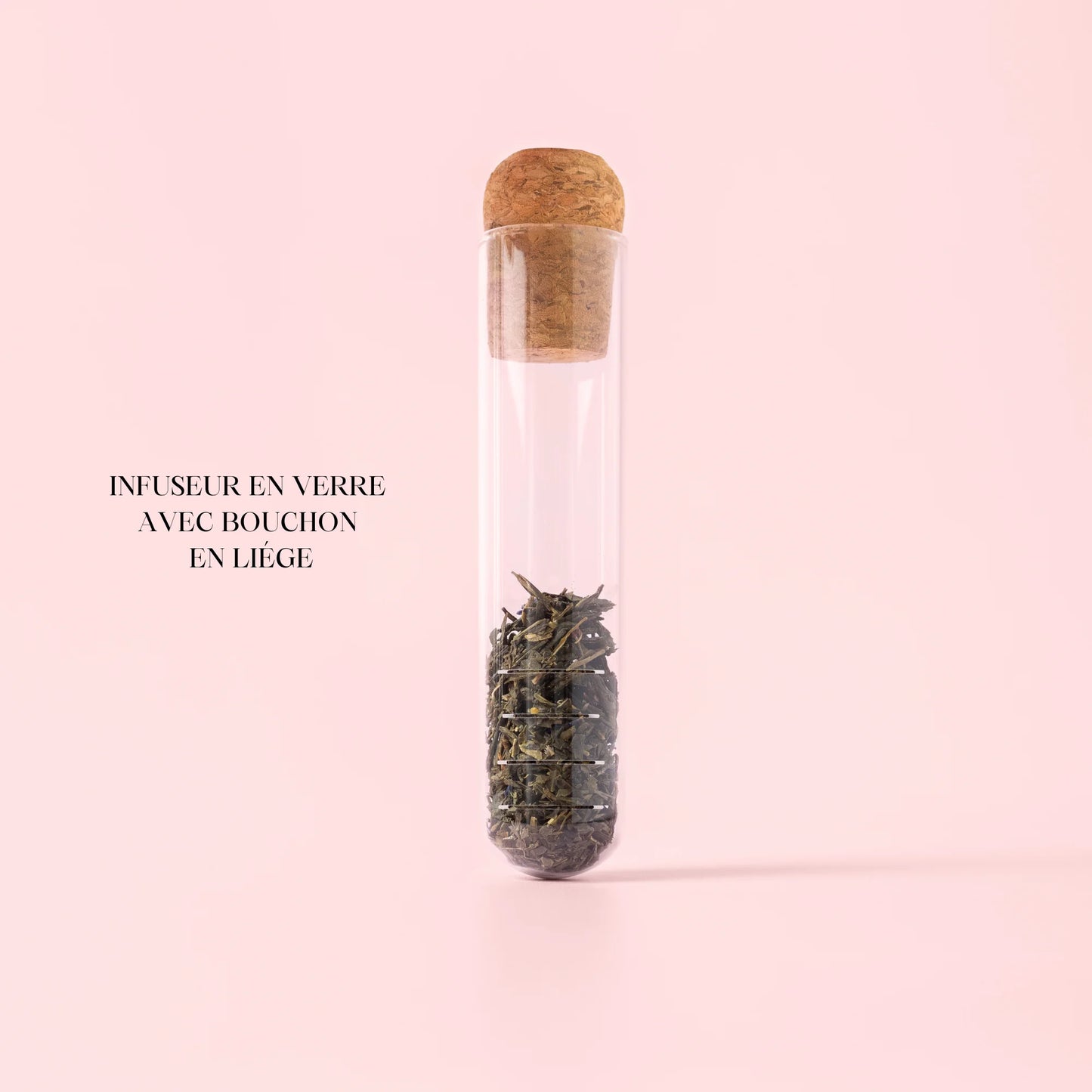 Premium tea + glass infuser