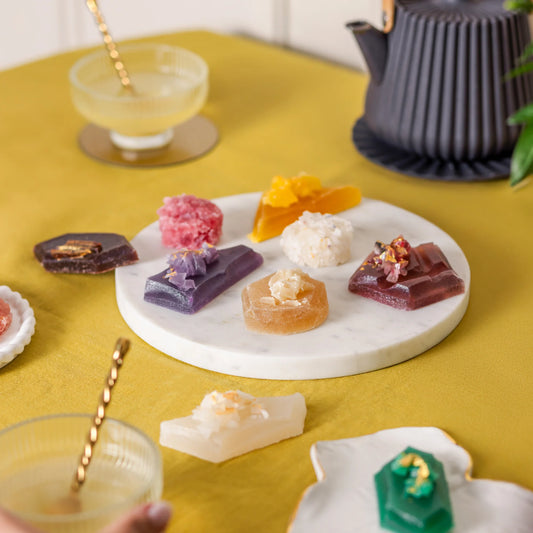 Collezione boutique di quarzo - cristalli commestibili