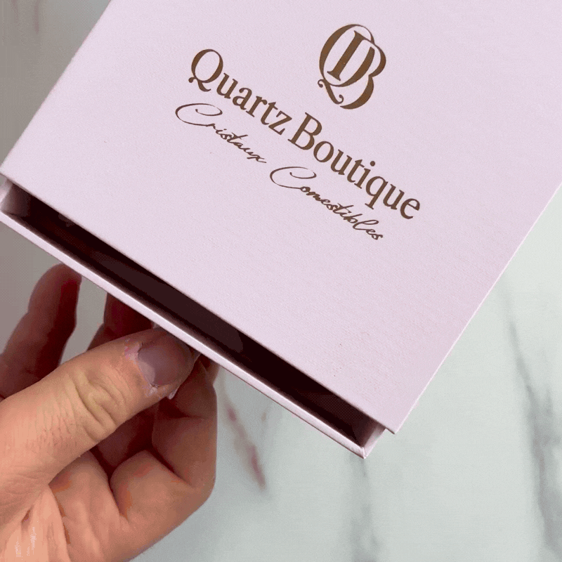 Collection Rubis - 4 Cristaux Comestibles