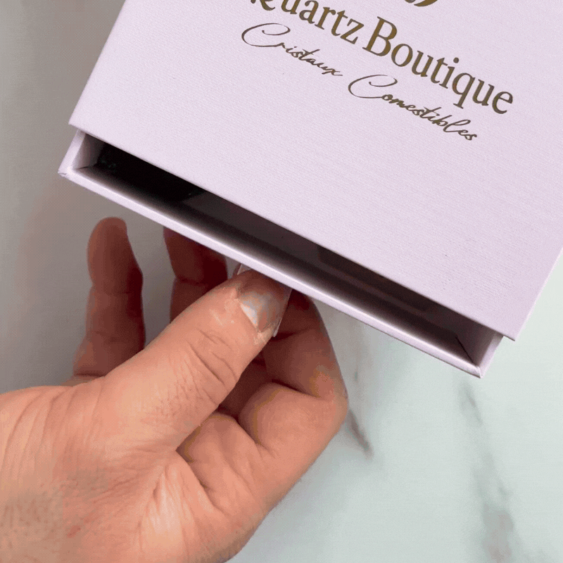 Collection Topaze - 4 Cristaux Comestibles