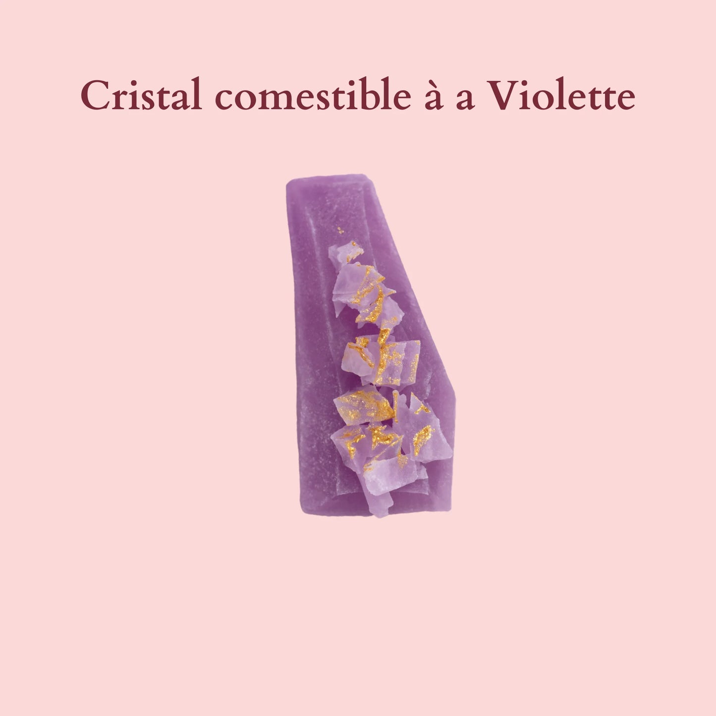 Cristallo Commestibile  Viola