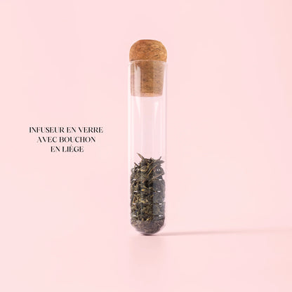 Premium tea + glass infuser